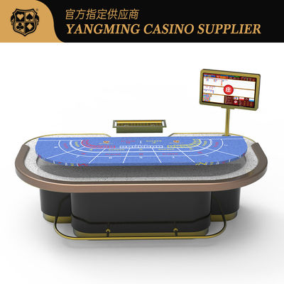 Beli Hot Style VIP Club Disesuaikan 7-Pemain Baccarat Meja Kasino Baccarat Poker Meja Game Meja pembuatan online