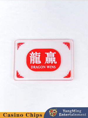 Beli Desain Asli Disesuaikan Semi-Frosted Akrilik Banker Player Marker Button Casino Baccarat Table Top Marker Button pembuatan online