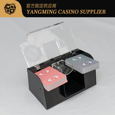 Beli Penjualan saham 2 Deck Metal Iron Poker Shuffler Kasino Club Leisure Poker Game Table Shuffler pembuatan online
