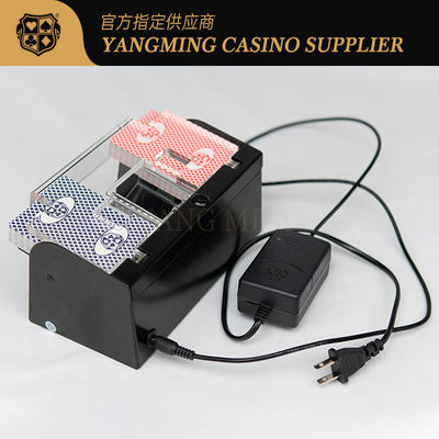 Beli Upgraded Anti-Jam Silent Design Metal 2 Deck Poker Shuffler untuk Permainan Klub Kasino Baccarat pembuatan online