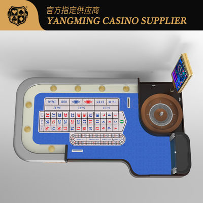 Beli Deluxe Quality Treadle Meja Roulette Kasino Klub Poker Game Meja Roulette pembuatan online
