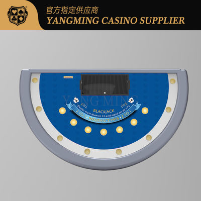 Beli Gaya Modern Amerika Setengah Putaran Blackjack Poker Meja Perjudian Black Jack Poker Game Meja pembuatan online