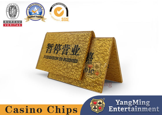 Beli Ramah Lingkungan Tinggi melalui Emas Kartu Nomor Layar Akrilik Custom VIP Clubhouse Dijamin Cina Dan Inggris Papan Nomor pembuatan online