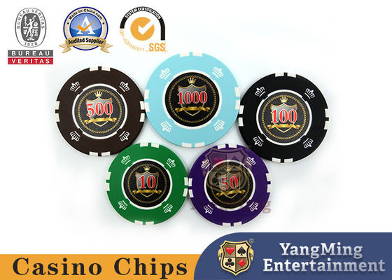 Beli Dijual 760 PCS Custom Cetak Tanah liat Plastik Poker Chips Gift Set dalam Kasus Aluminium Perak pembuatan online