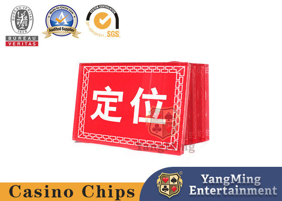 Beli Acrylic Casino Dedicated Baccarat Markers Custom Lace Pattern Lokasi Merek Desain Logo Pabrik pembuatan online