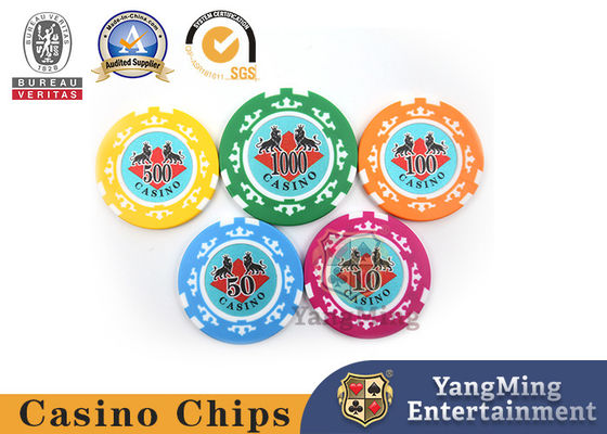 Beli 760PCS Disesuaikan dicetak ABS Laser Poker Chips NFC Kasino RFID Chips Set pembuatan online