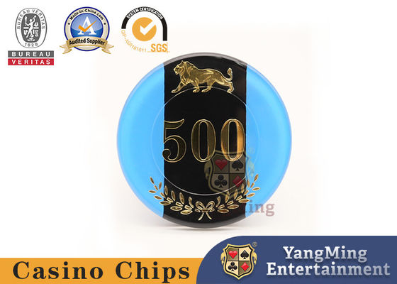 Beli Grosir Baccarat Chip Akrilik RFID Chip Poker untuk Casino Club Table Poker Games pembuatan online