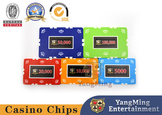 Beli 760 Pcs Clay Frosted Sticker Chip Set Amerika Serikat Iron Core Clay Texas Independent Anti-Falsifikasi Chip Set Pabrik Spot pembuatan online