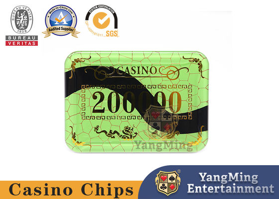 Beli Hot Sale Akrilik Naga Phoenix Stamping Kode Baccarat Kasino Poker Game Chips pembuatan online