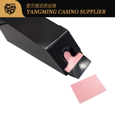 Beli Profesional Disesuaikan 8 Deck Poker Kartu Dealer Plastik Kasino Meja Dealer Baccarat Sepatu pembuatan online