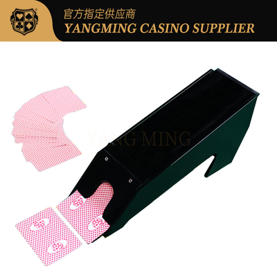 Beli Sepatu Dealer Akrilik Hitam Terbaru Kualitas Kasino untuk Permainan Kartu Baccarat dan Poker 8-Dek pembuatan online