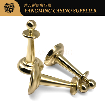 Beli Roulette Game Wager Chips – Gold-Plated Iron Markers for Casino Tables pembuatan online
