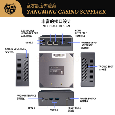 Beli Compact Poker Table Host – Niu Niu & Baccarat Casino Software Mini Host pembuatan online