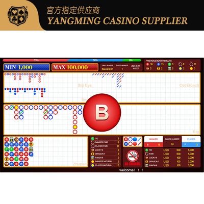 Beli Baccarat Lucky Six Kasino Sistem Perangkat Lunak Poker Meja Cina Inggris Bilingual Switch Game pembuatan online