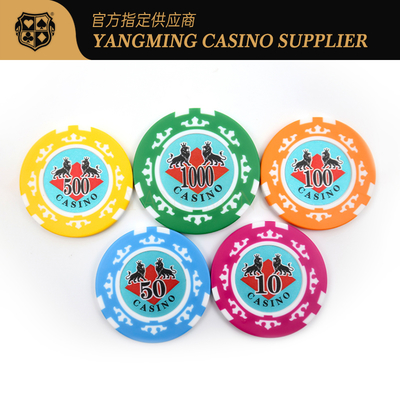 Beli Set Chip Poker Texas Hold'em Meja Permainan Chip Tanah Liat 760 Buah Komprehensif pembuatan online