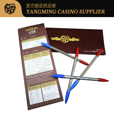 Beli Kartu Skor Baccarat Hiburan Klub Kasino 50 Lembar Per Buku Kustom Baru Produsen pembuatan online