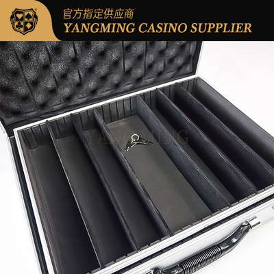 Beli Aluminium Tas Untuk Kotak Poker Casino Chip Set Logam Poker Chip Untuk 600 pcs pembuatan online