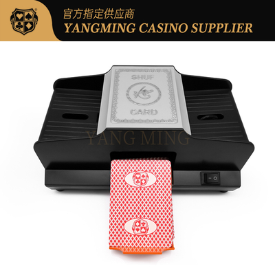 Beli Baccarat Texas Hold'Em 2 Dek Manual Shuffler Meja Permainan Kasino Acak untuk Permainan Kasino pembuatan online