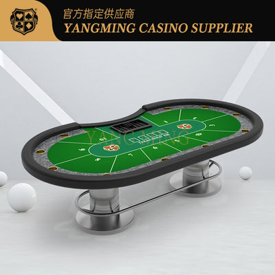 Beli Oval Metal Disc Texas Fireproof Board Game Poker Table Sertifikasi BV pembuatan online
