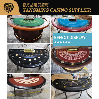 Beli Customizable Blackjack Poker Table Layout – Professional Casino Entertainment Tablecloths pembuatan online