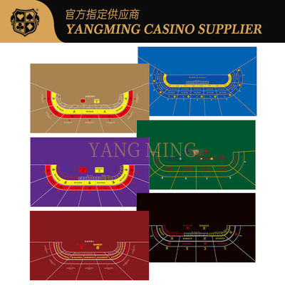 Beli Customizable Casino Baccarat Tablecloth – 9 Player Poker Table Layout
Design pembuatan online