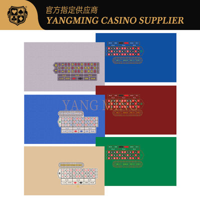 Beli Custom Design Casino Roulette Layout On Waterproof Table Cover For Casino Game pembuatan online
