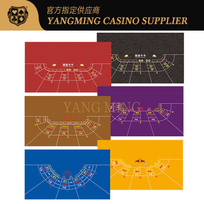 Beli Custom Design Casino Roulette Layout On Waterproof Table Cover For Casino Game pembuatan online