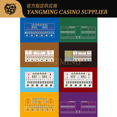 Beli Customizable Durable 100% Polyester Fabric For Sic Bo Casino Tables For Casino Game pembuatan online