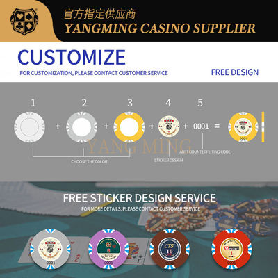 Beli Professional Nylon Casino Chips – Custom Colors & Denominations For Casino Game pembuatan online