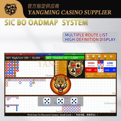 Beli Electronic Sic Bo Roadmap Display System – Customizable Casino Dice Game Solution pembuatan online