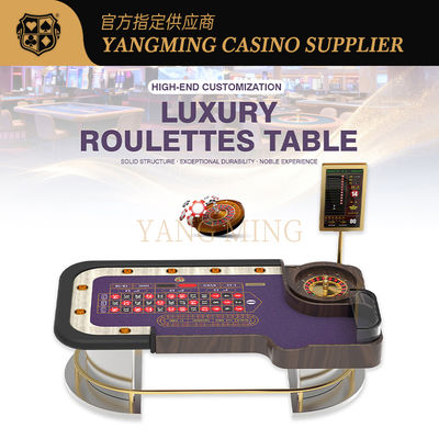 Beli Customizable Roulette Table – Premium Casino-Grade Gaming Table For Sale pembuatan online
