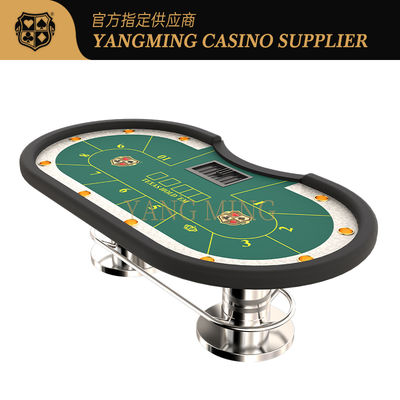 Beli Meja Poker Custom Texas Hold'em Meja Gaming Berkualitas Profesional Untuk Dijual pembuatan online