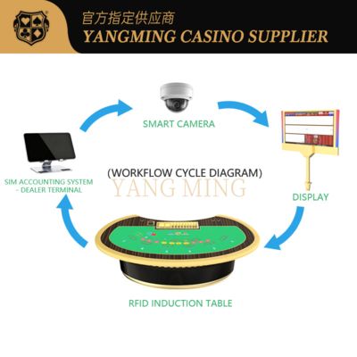 Beli High-Tech RFID-Enabled Gaming Table – Smart Casino Solution For Chip Tracking pembuatan online
