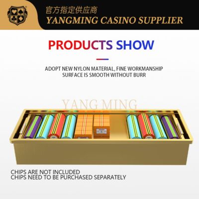 Beli Baki Chip Poker Tray dengan Pengunci untuk Aksesori Permainan Poker Kasino Baccarat pembuatan online