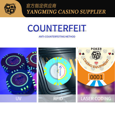 Beli Papan Chip Poker Nilon Profesional Persegi Panjang Chip Poker Persegi Chip Poker RFID pembuatan online