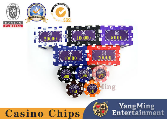 Beli Kasino Profesional 760 Kustom Deluxe Poker Chip Set Dengan Aluminium Alloy Case pembuatan online