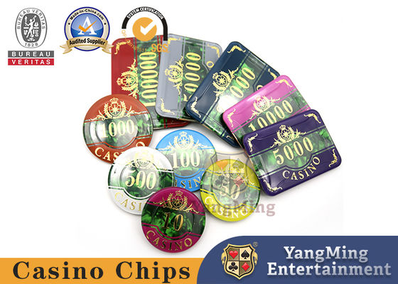 Beli Profesional Disesuaikan Casino Poker Chip Set 760pcs Putaran Dan Persegi pembuatan online