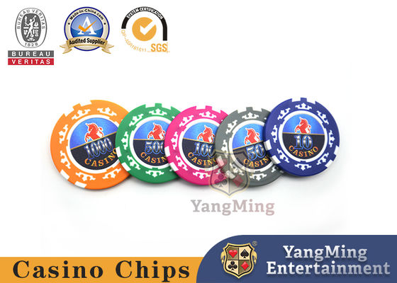 Beli Chips tanah liat khusus yang baru dipersonalisasi Retro Permainan meja perjudian Gaya palsu atau PU Poker Chip Set pembuatan online