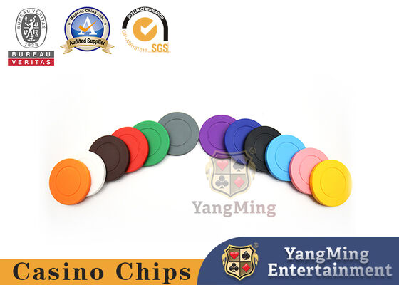 Beli Roulette Didedikasikan Chips Poker Warna Solid Plastik Dengan Logo Cetak Disesuaikan pembuatan online