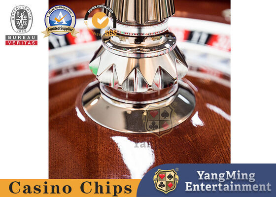 Beli Domestik Mewah 80cm Solid Kayu Roda Roulette Russian Turntable Poker Meja VIP Club Dedicated Roda pembuatan online