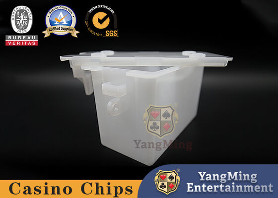 Beli Full Matte Covered Acrylic Gift Box Kasino 8 Deck Bermain Kartu Buang Pemegang pembuatan online