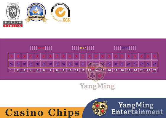 Beli 23-Pemain Oval Mewah Versi Diupgrade Of Baccarat Texas Game Waterproof Tablecloth pembuatan online