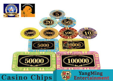 Beli Personalised Transmisi Tinggi Crystal Chips Poker Chips Bentuk Bulat Untuk Klub Judi pembuatan online