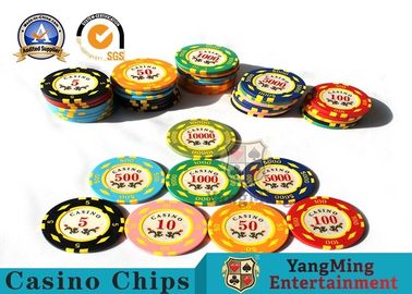 Beli Warna-warni Murah Chips Poker grosir Kualitas Tinggi Custom Casino Sticker Plaques pembuatan online