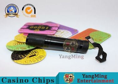 Beli 365 - 395nm Chips Poker LED UV Senter Ungu Violet Cahaya Bahan Aluminium Brushed pembuatan online