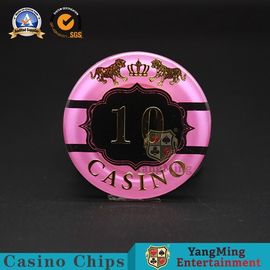 Beli Suhu Tinggi Bronzing Akrilik Poker Chip RFID Kemasan Karton Standar pembuatan online