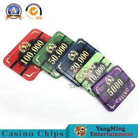 Beli Plastik Khusus NFC RFID Kasino Chip / Chip Poker Akrilik Set 760pcs 14kg pembuatan online