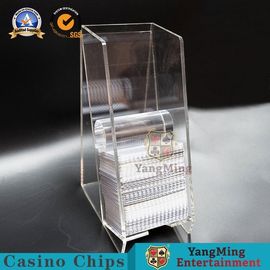 Beli Macau Didedikasikan Casino Poker Buang Pemegang Rak Dengan Roller Waterproof YM-DH03 pembuatan online