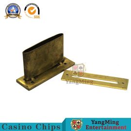 Beli Kasino Stainless Steel Permainan Aksesoris Meja Perjudian Anodized Kuningan Slot Poker Chip Dan Bill Drop Slot Tip Holder pembuatan online