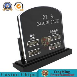 Beli 795g Kasino Aksesori Meja Min-Max Rate Meja Perjudian Niu Niu Blackjack Batas Batas Digital Masuk Dengan Lampu Led pembuatan online